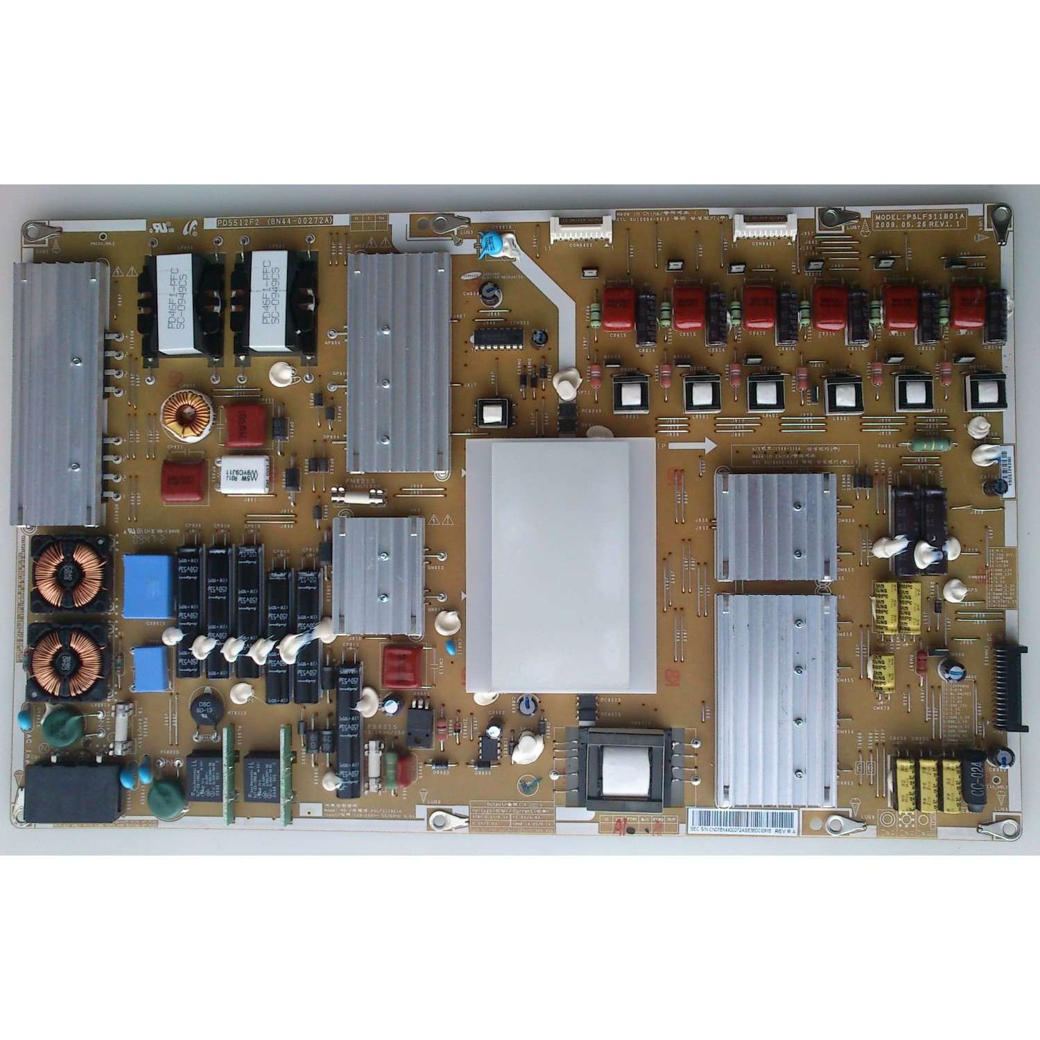 FUENTE DE PODER / SAMSUNG BN44-00272A / PSLF311B01A / PD5512F2 / MODELO UN55B8000XFXSR 0001